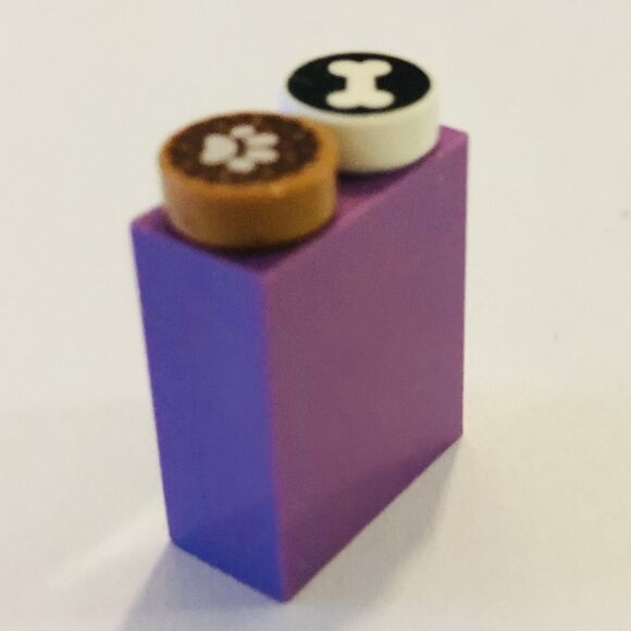 Lego Minifigures Lot Girl Pink Wand Friends Bunny Rabbit Dog Food Pet Dish - Picture 10 of 10